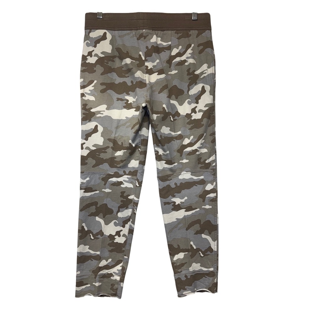 Standard James‎ Perse Camo Joggers Brown Gray Cotton Drawstring Pants Size 1 (S) - Picture 5 of 11